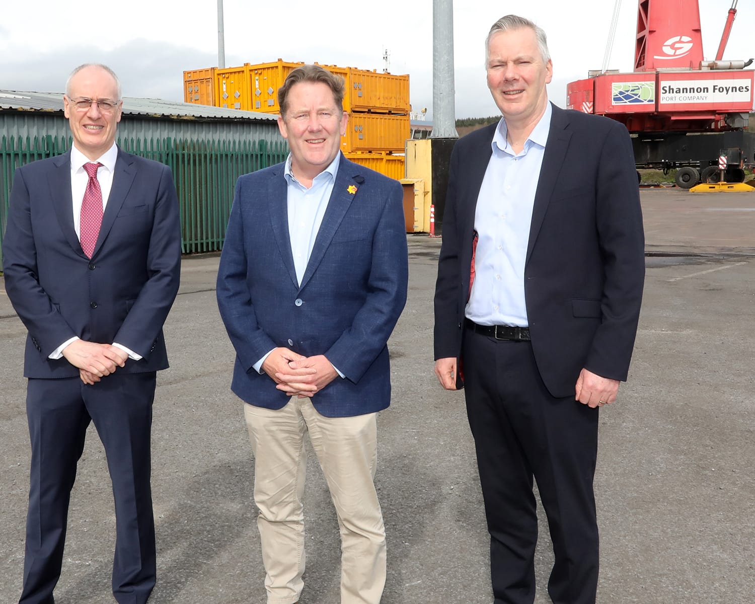 Minister’s visit to Foynes Port
